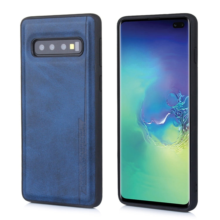 For Galaxy S10 Diaobaolee Shockproof PU + TPU Protective Case