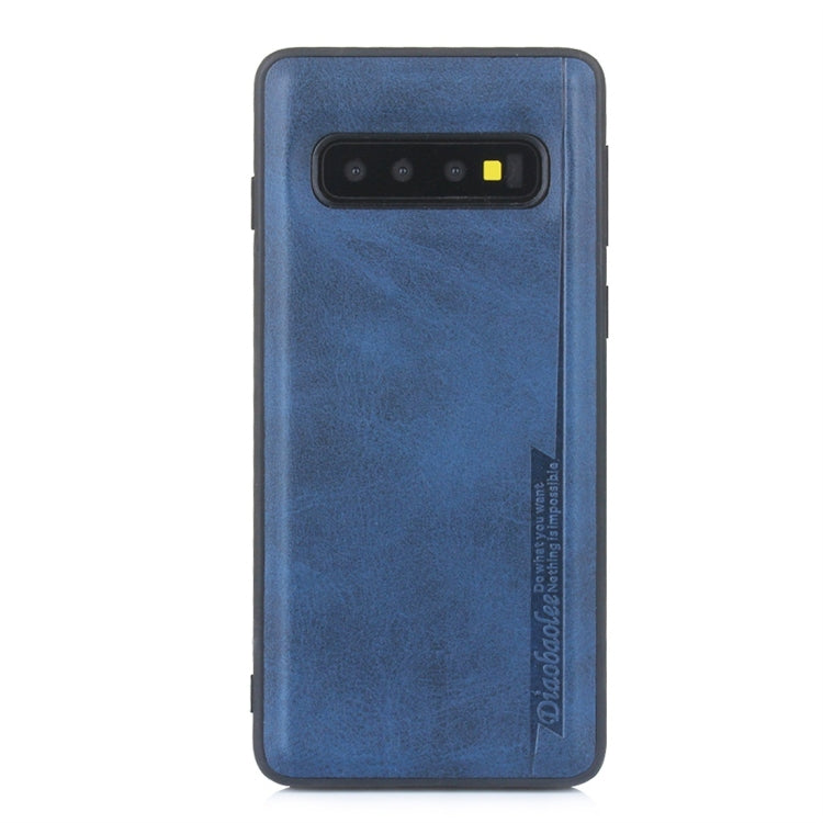 For Galaxy S10 Diaobaolee Shockproof PU + TPU Protective Case