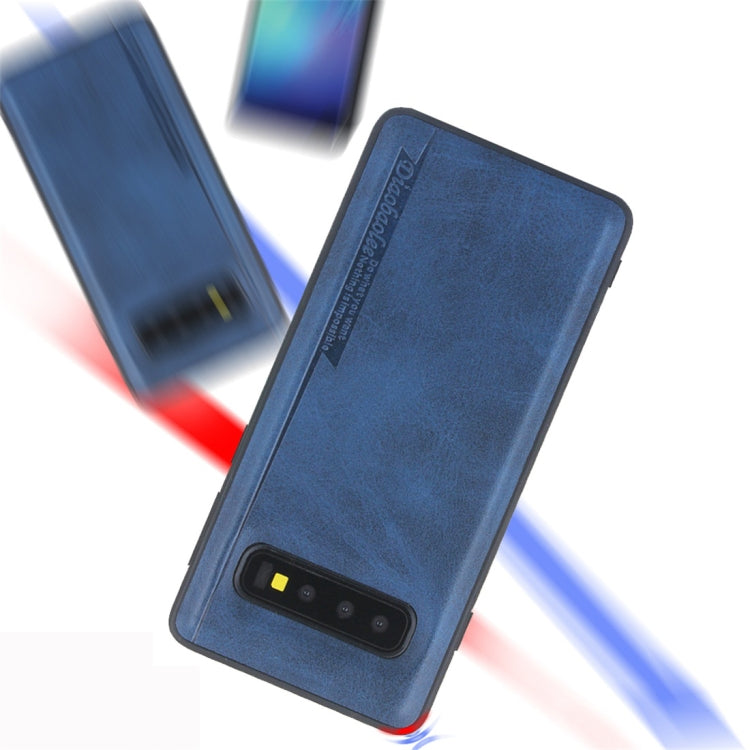 For Galaxy S10 Diaobaolee Shockproof PU + TPU Protective Case