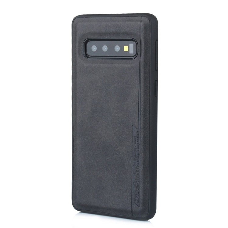 For Galaxy S10 Diaobaolee Shockproof PU + TPU Protective Case