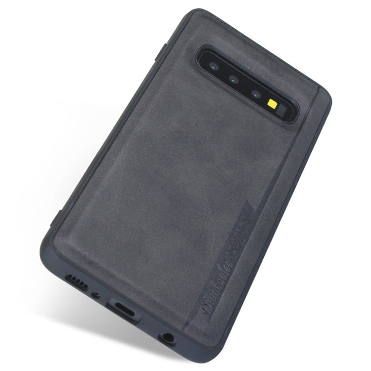 For Galaxy S10 Diaobaolee Shockproof PU + TPU Protective Case