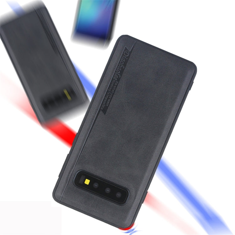 For Galaxy S10 Diaobaolee Shockproof PU + TPU Protective Case