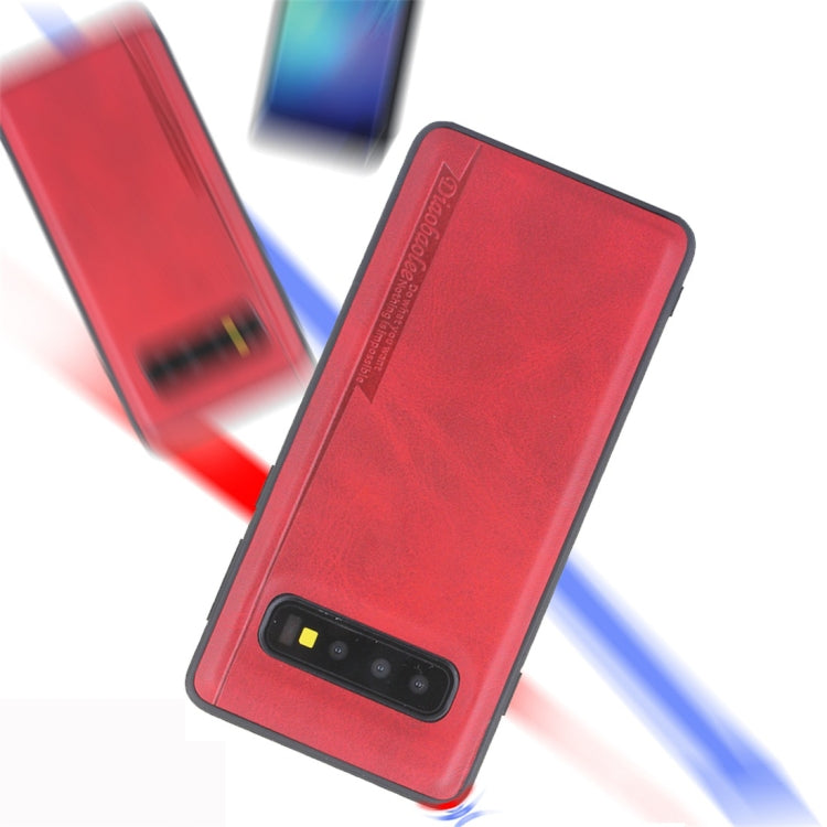 For Galaxy S10 Diaobaolee Shockproof PU + TPU Protective Case