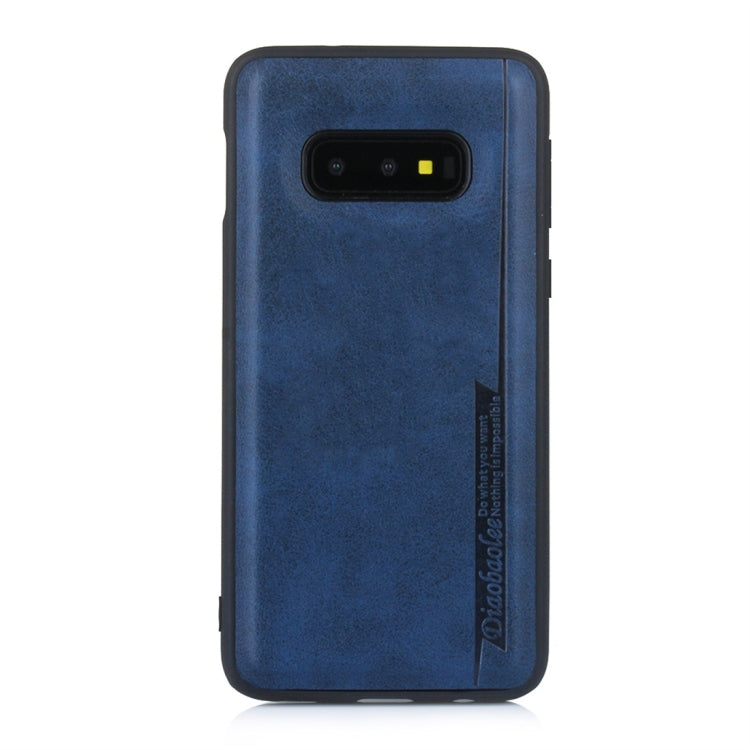 For Galaxy S10e Diaobaolee Shockproof PU + TPU Protective Case