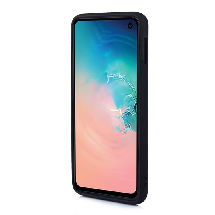 For Galaxy S10e Diaobaolee Shockproof PU + TPU Protective Case