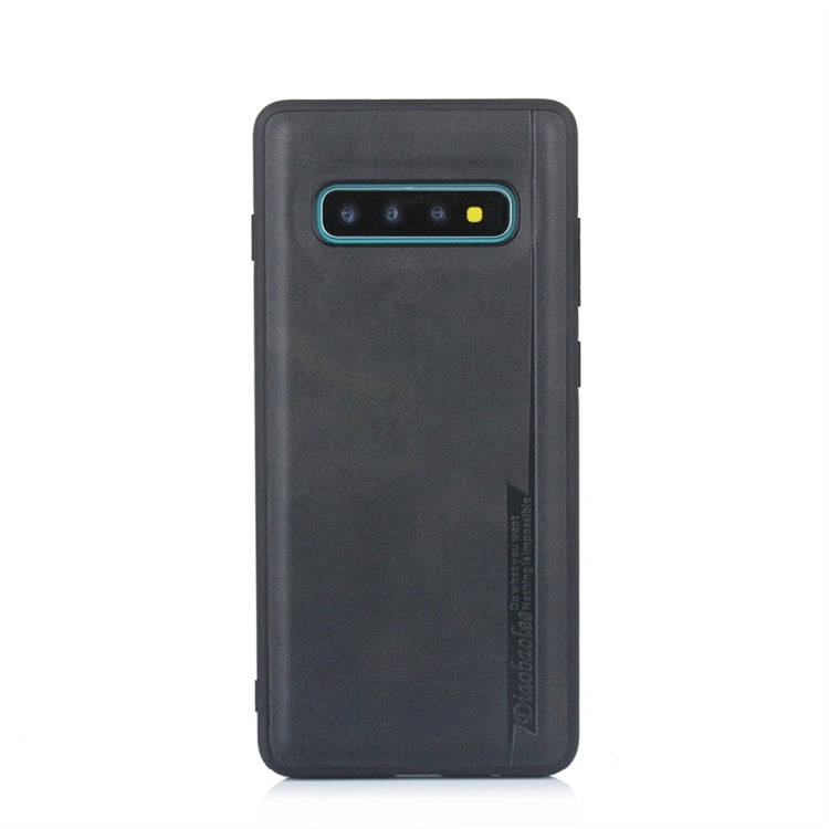 For Galaxy S10+ Diaobaolee Shockproof PU + TPU Protective Case