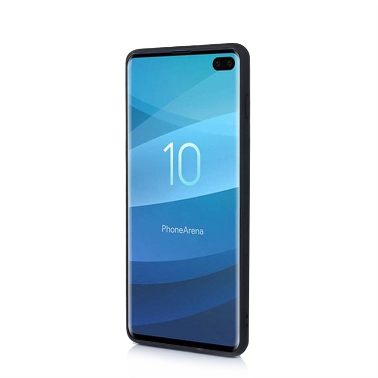 For Galaxy S10+ Diaobaolee Shockproof PU + TPU Protective Case