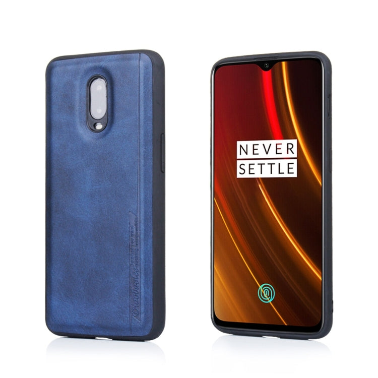 For OnePlus 6 Diaobaolee Shockproof PU + TPU Protective Case