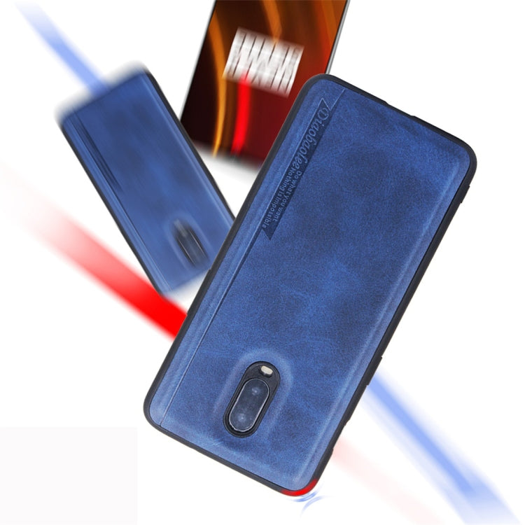 For OnePlus 6 Diaobaolee Shockproof PU + TPU Protective Case
