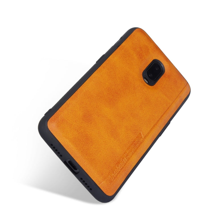 For OnePlus 6 Diaobaolee Shockproof PU + TPU Protective Case