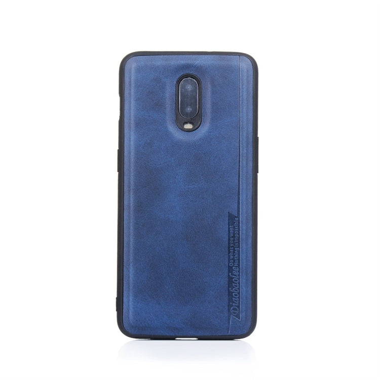 For OnePlus 6T Diaobaolee Shockproof PU + TPU Protective Case