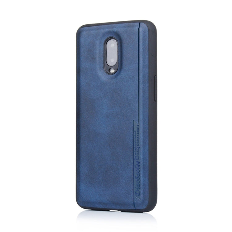 For OnePlus 6T Diaobaolee Shockproof PU + TPU Protective Case