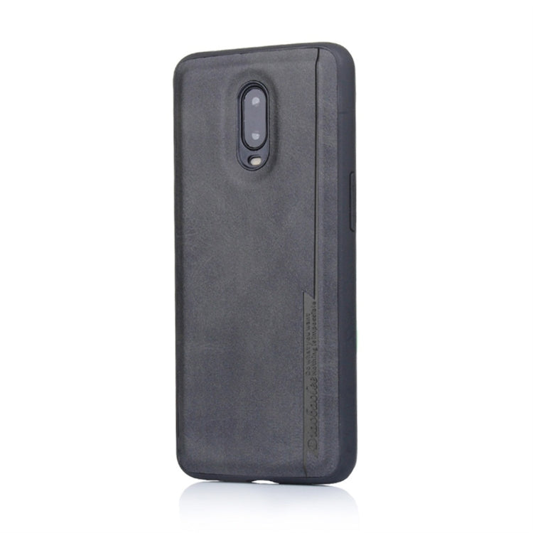 For OnePlus 6T Diaobaolee Shockproof PU + TPU Protective Case