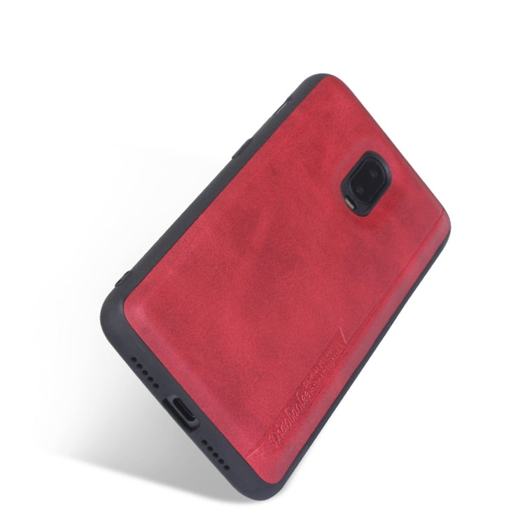 For OnePlus 6T Diaobaolee Shockproof PU + TPU Protective Case