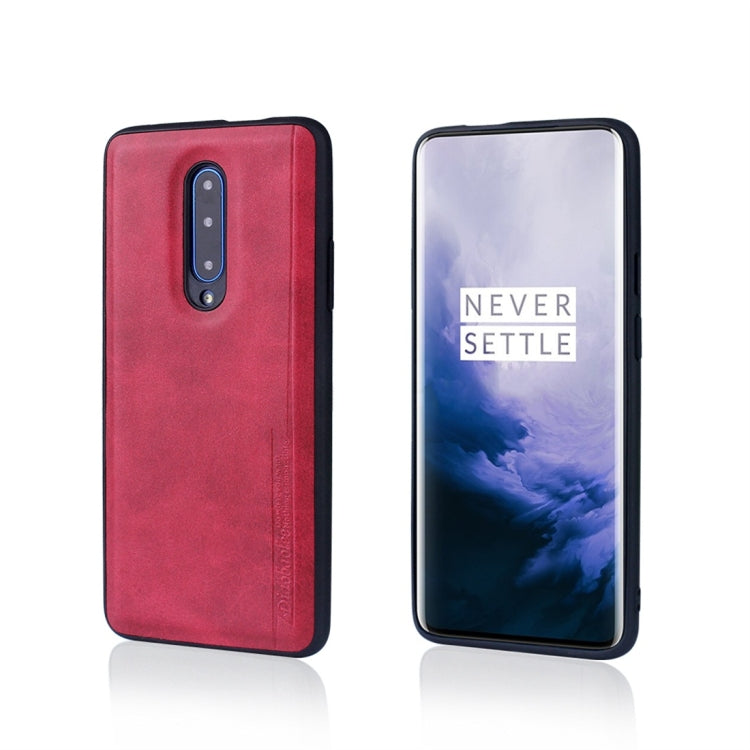 For OnePlus 7 Diaobaolee Shockproof PU + TPU Protective Case