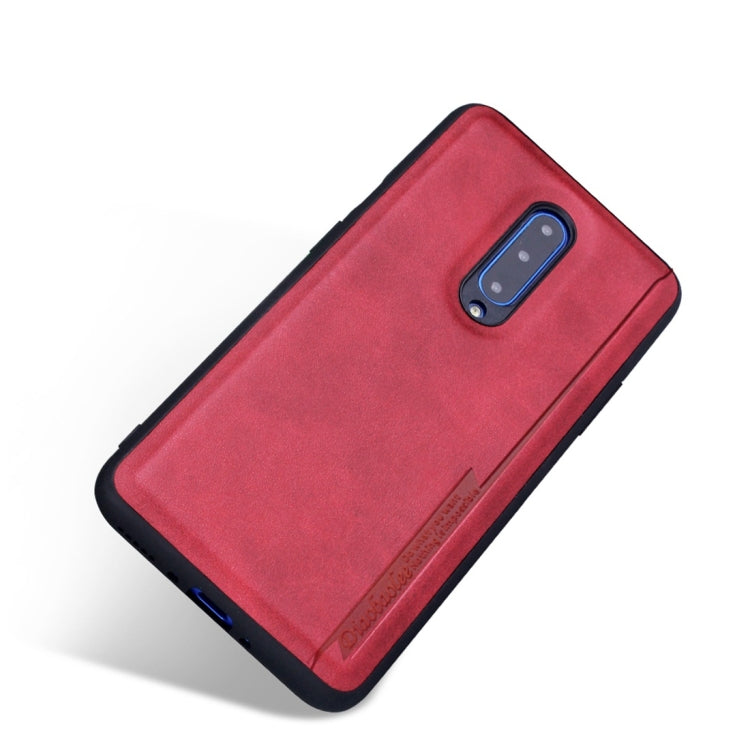 For OnePlus 7 Diaobaolee Shockproof PU + TPU Protective Case