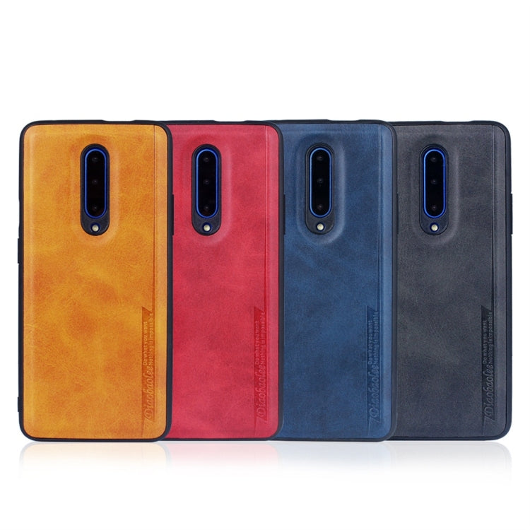 For OnePlus 7 Pro Diaobaolee Shockproof PU + TPU Protective Case