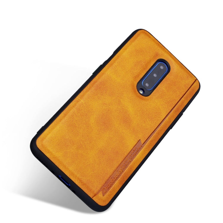 For OnePlus 7 Pro Diaobaolee Shockproof PU + TPU Protective Case