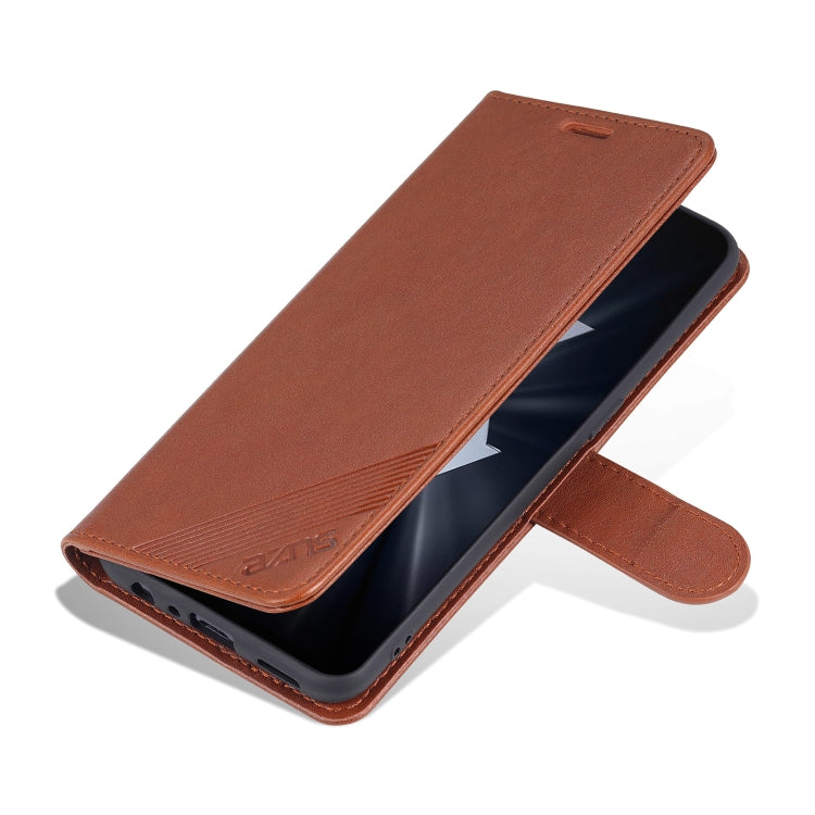 For OPPO K9 AZNS Sheepskin Texture Horizontal Flip Leather Case with Holder & Card Slots & Wallet
