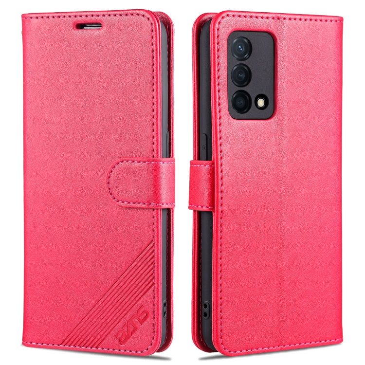 For OPPO K9 AZNS Sheepskin Texture Horizontal Flip Leather Case with Holder & Card Slots & Wallet