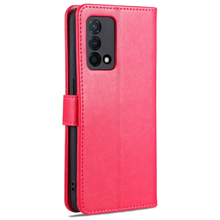 For OPPO K9 AZNS Sheepskin Texture Horizontal Flip Leather Case with Holder & Card Slots & Wallet