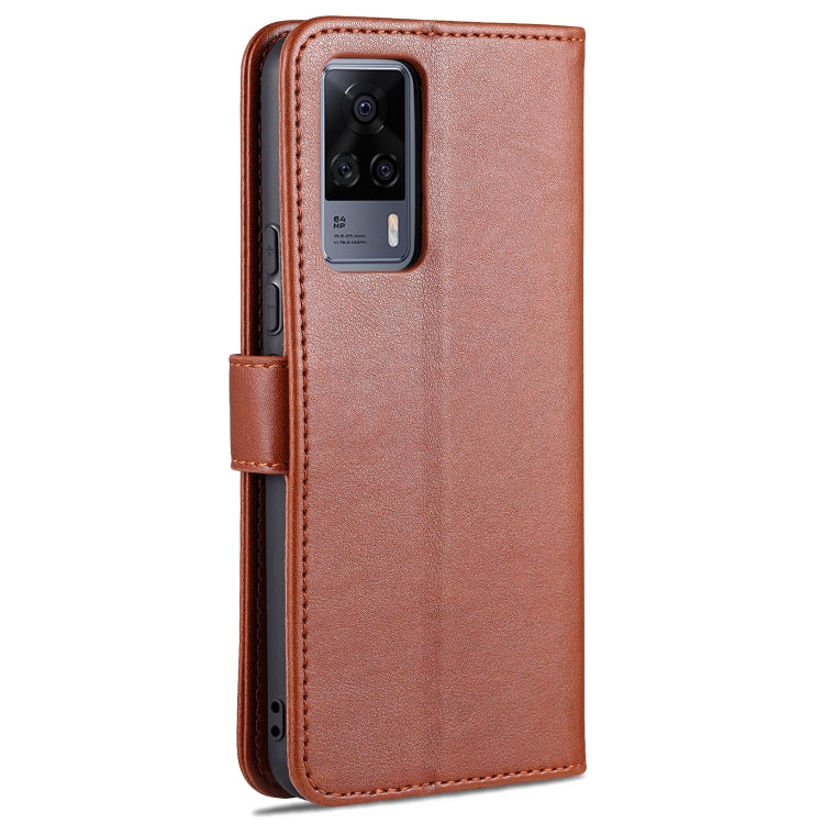 For vivo S9e AZNS Sheepskin Texture Horizontal Flip Leather Case with Holder & Card Slots & Wallet