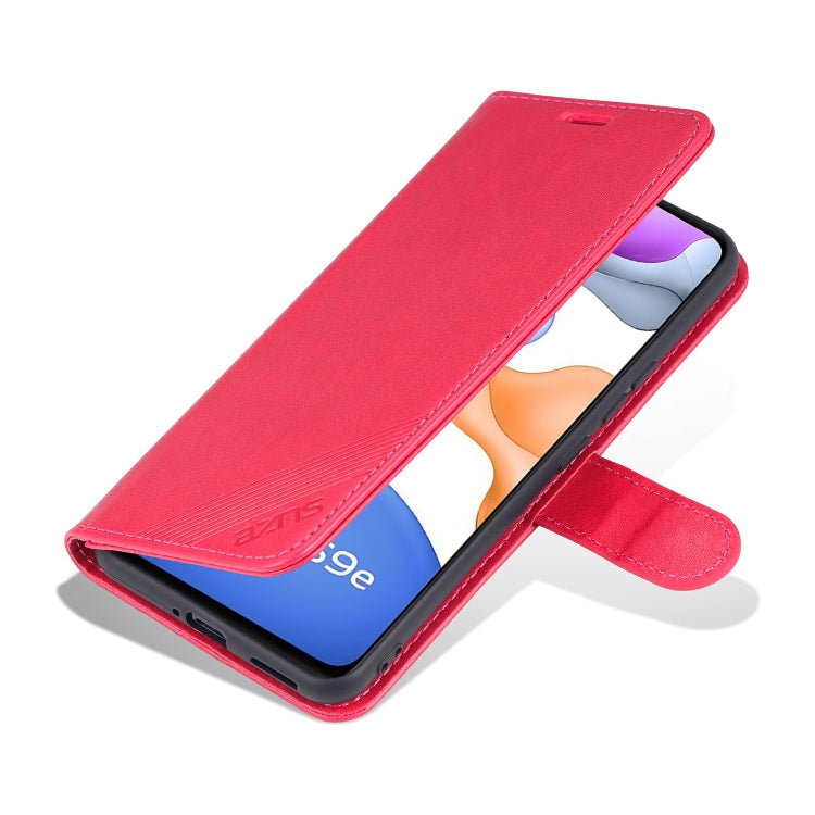 For vivo S9e AZNS Sheepskin Texture Horizontal Flip Leather Case with Holder & Card Slots & Wallet