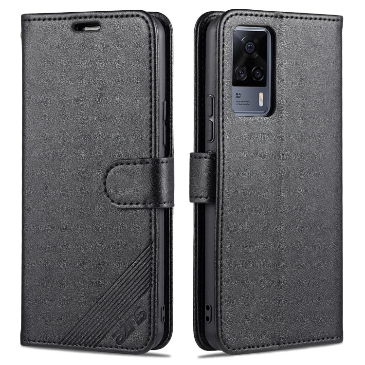 For vivo S9e AZNS Sheepskin Texture Horizontal Flip Leather Case with Holder & Card Slots & Wallet