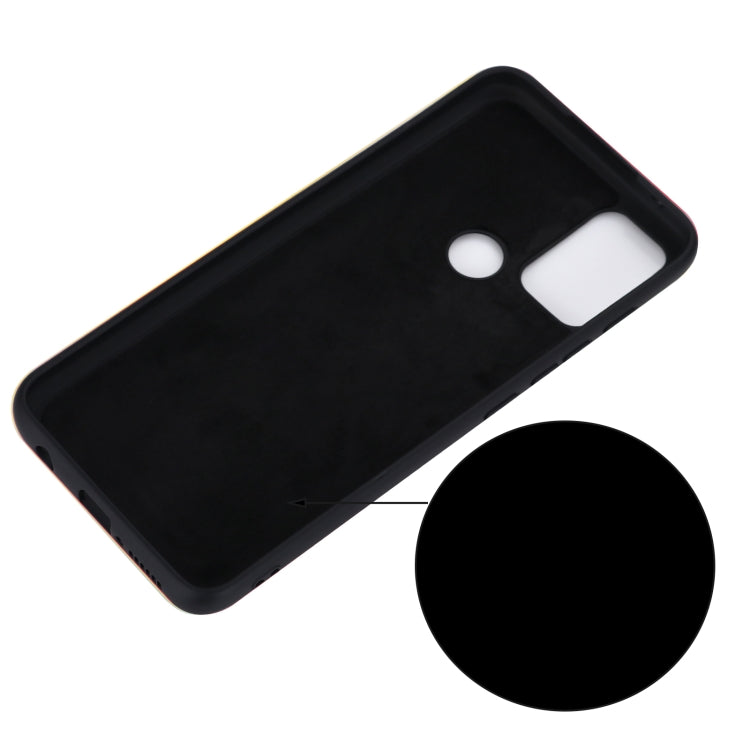 For Motorola Moto G50 Pure Color Liquid Silicone Shockproof Full Coverage Case