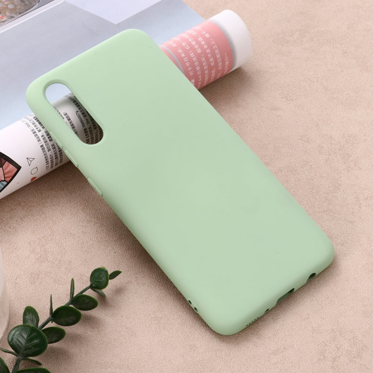 For Galaxy A70s Solid Color Liquid Silicone Dropproof Full Coverage Protective Case