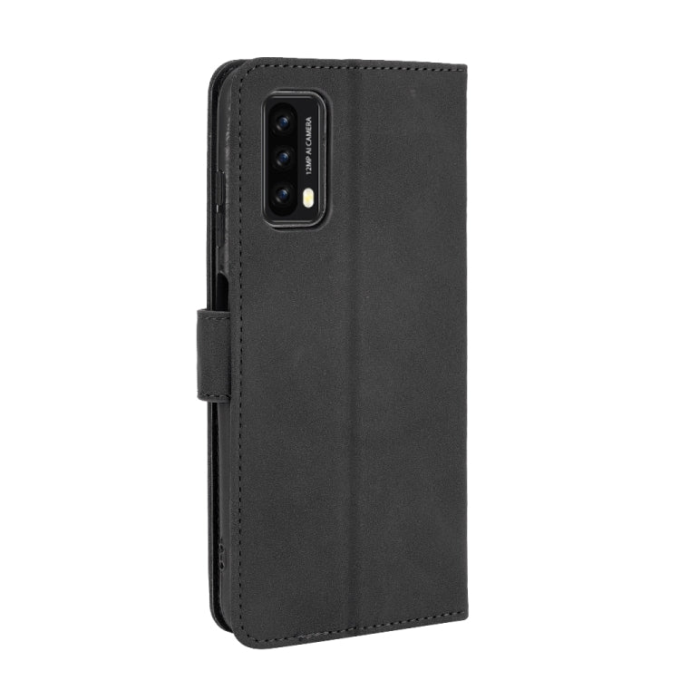 For Blackview A90 Solid Color Skin Feel Magnetic Buckle Horizontal Flip Calf Texture PU Leather Case with Holder & Card Slots & Wallet
