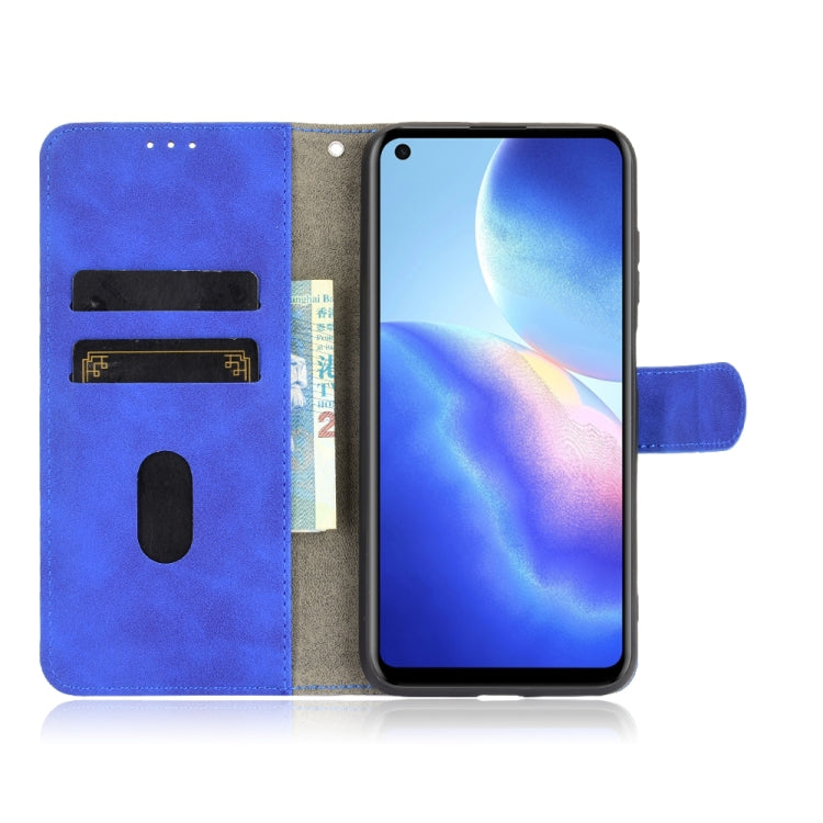 For Blackview A90 Solid Color Skin Feel Magnetic Buckle Horizontal Flip Calf Texture PU Leather Case with Holder & Card Slots & Wallet