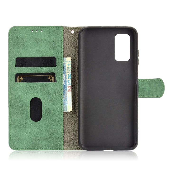 For Blackview A90 Solid Color Skin Feel Magnetic Buckle Horizontal Flip Calf Texture PU Leather Case with Holder & Card Slots & Wallet