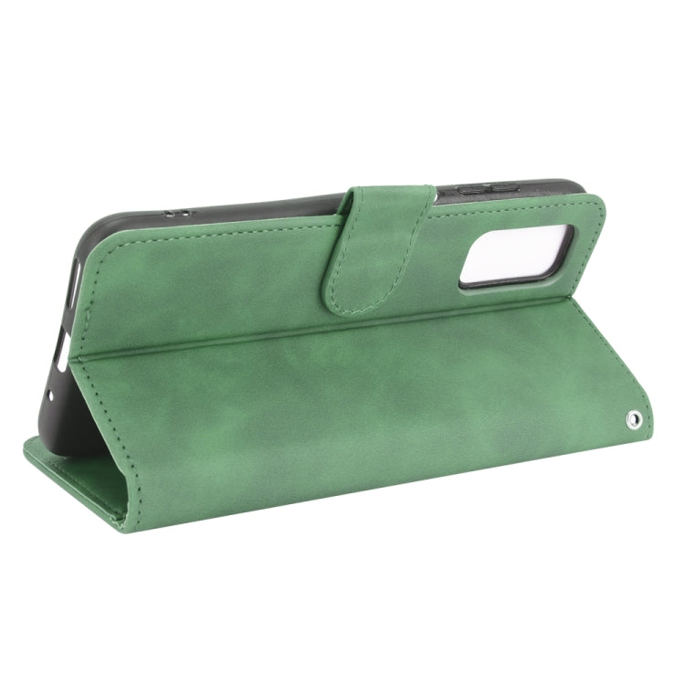 For Blackview A90 Solid Color Skin Feel Magnetic Buckle Horizontal Flip Calf Texture PU Leather Case with Holder & Card Slots & Wallet