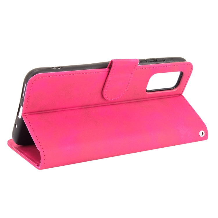 For Blackview A90 Solid Color Skin Feel Magnetic Buckle Horizontal Flip Calf Texture PU Leather Case with Holder & Card Slots & Wallet