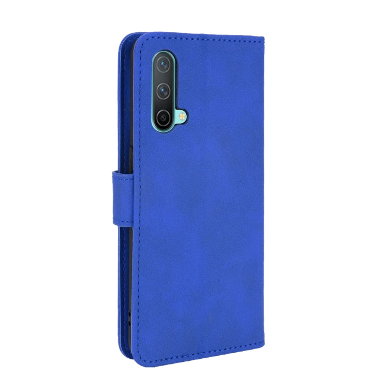 For OnePlus Nord CE 5G Solid Color Skin Feel Magnetic Buckle Horizontal Flip Calf Texture PU Leather Case with Holder & Card Slots & Wallet