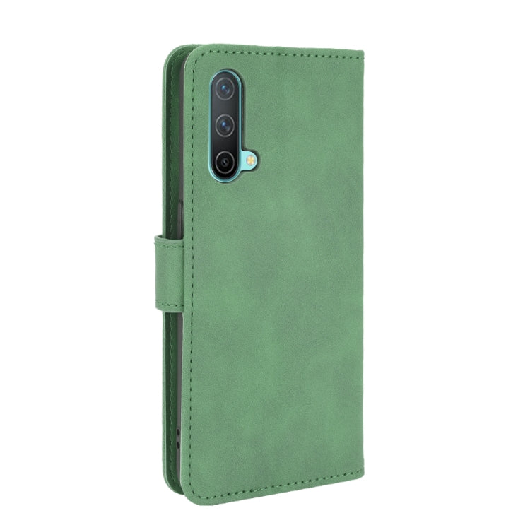 For OnePlus Nord CE 5G Solid Color Skin Feel Magnetic Buckle Horizontal Flip Calf Texture PU Leather Case with Holder & Card Slots & Wallet