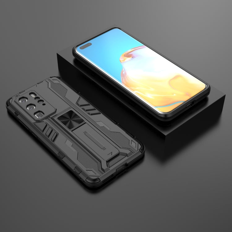 For Huawei P40 Supersonic PC + TPU Shock-proof Protective Case with Holder