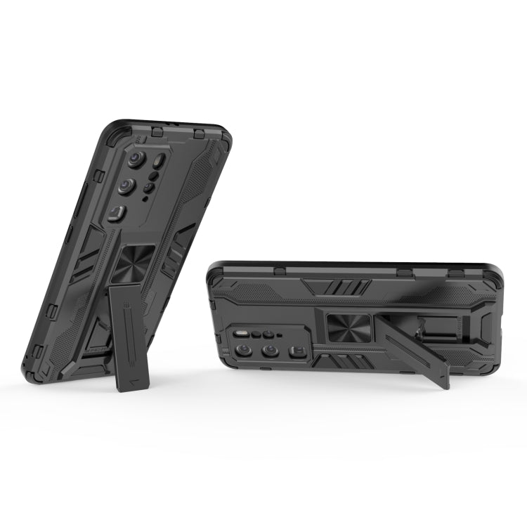 For Huawei P40 Supersonic PC + TPU Shock-proof Protective Case with Holder