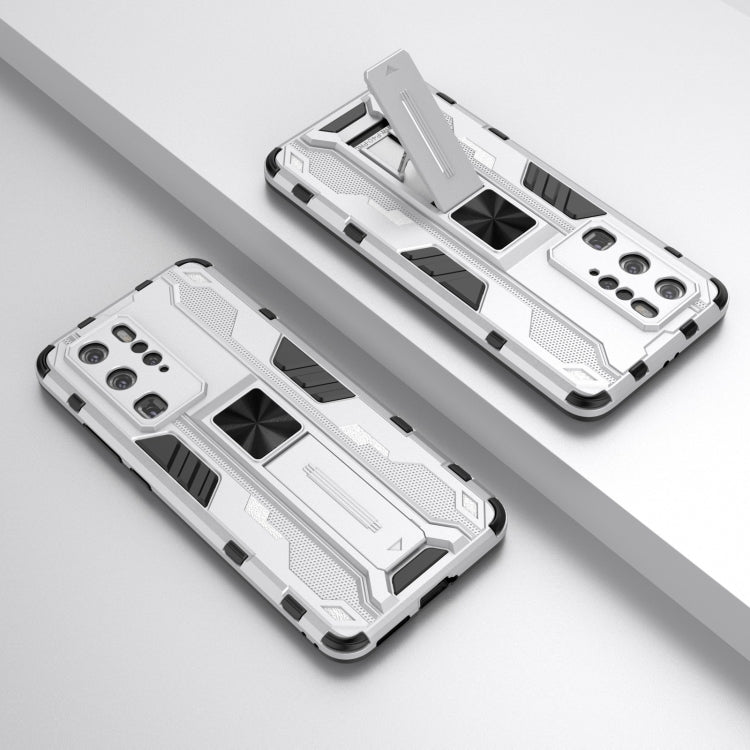 For Huawei P40 Supersonic PC + TPU Shock-proof Protective Case with Holder