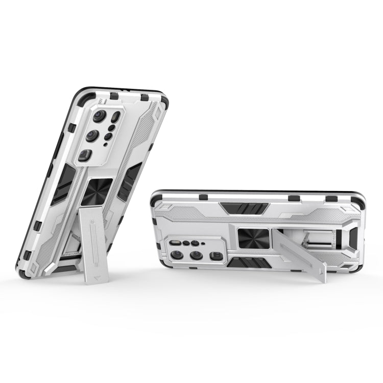For Huawei P40 Supersonic PC + TPU Shock-proof Protective Case with Holder