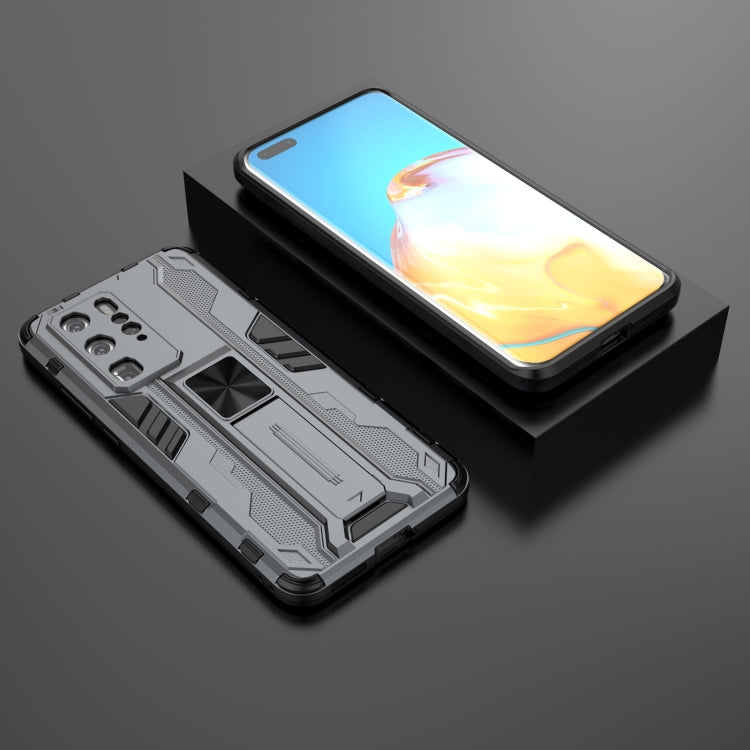 For Huawei P40 Supersonic PC + TPU Shock-proof Protective Case with Holder
