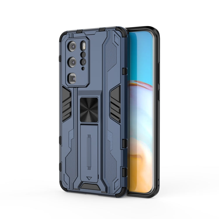 For Huawei P40 Supersonic PC + TPU Shock-proof Protective Case with Holder