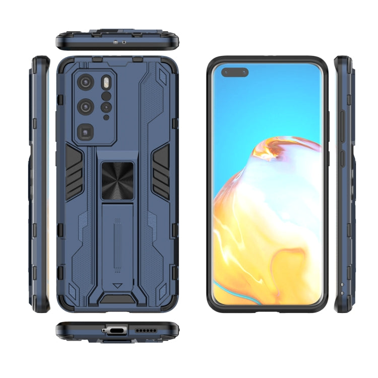 For Huawei P40 Supersonic PC + TPU Shock-proof Protective Case with Holder