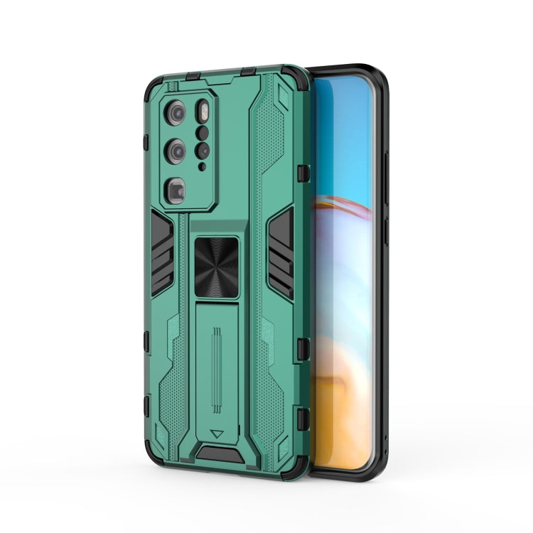 For Huawei P40 Supersonic PC + TPU Shock-proof Protective Case with Holder
