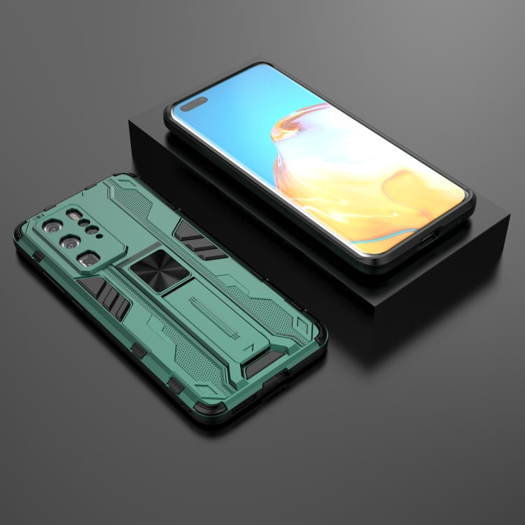 For Huawei P40 Supersonic PC + TPU Shock-proof Protective Case with Holder