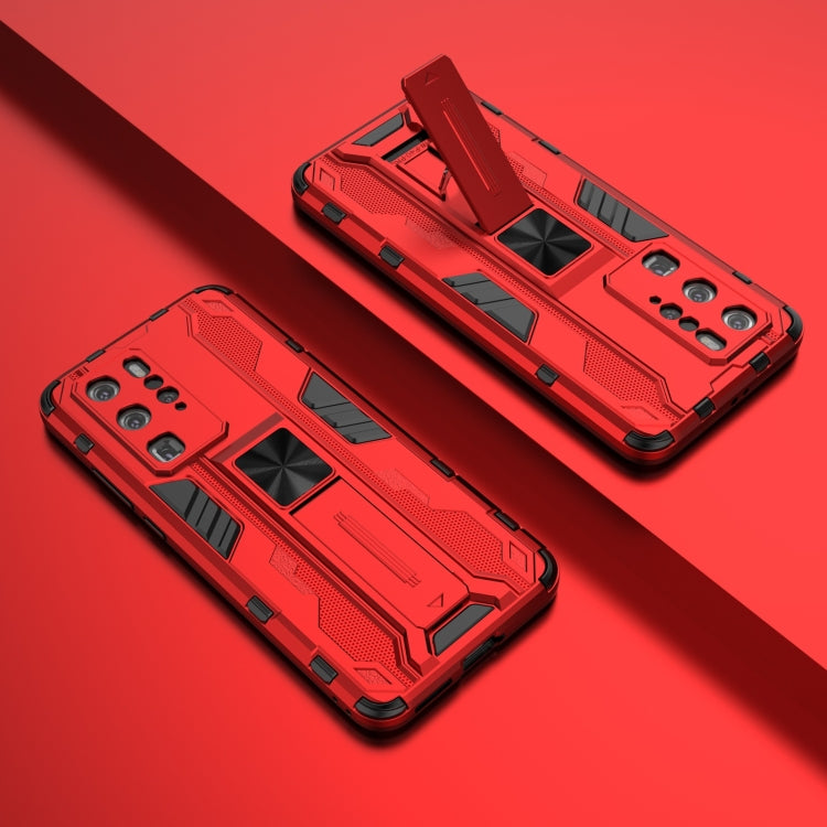 For Huawei P40 Supersonic PC + TPU Shock-proof Protective Case with Holder