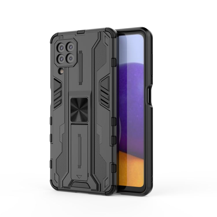 For Samsung Galaxy A22 4G Supersonic PC + TPU Shock-proof Protective Case with Holder