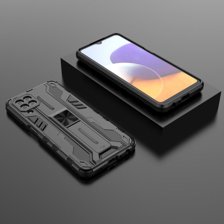 For Samsung Galaxy A22 4G Supersonic PC + TPU Shock-proof Protective Case with Holder