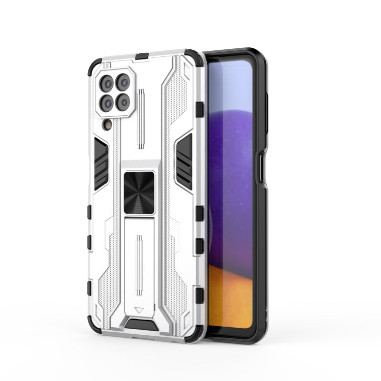 For Samsung Galaxy A22 4G Supersonic PC + TPU Shock-proof Protective Case with Holder